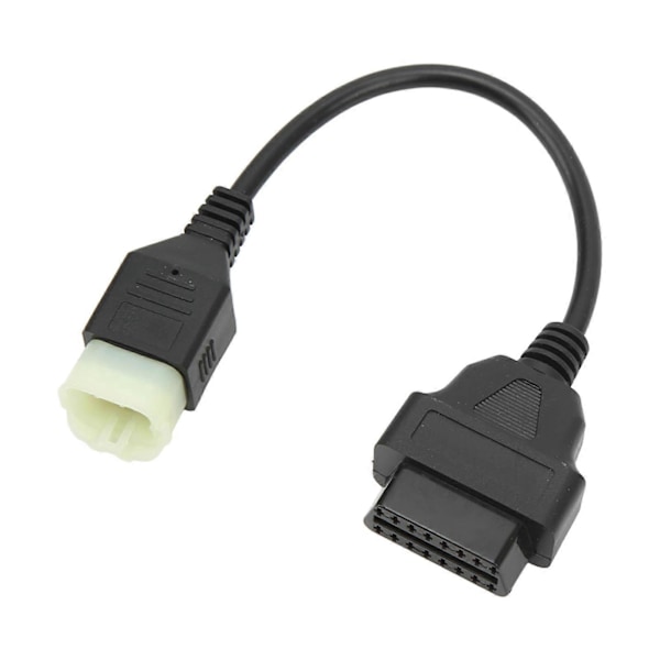 6-stifts OBD2 Diagnostikadapterkabel Stabil Överföring för Motorcykel Tune ECU Programmering