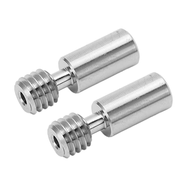 2 STK. Heatbreak Rør Ti Legering Gren Design Termisk Modstand M6 Gevind Halsrør til Ender 3 S1 3D Printer Ti Legering YEMAA
