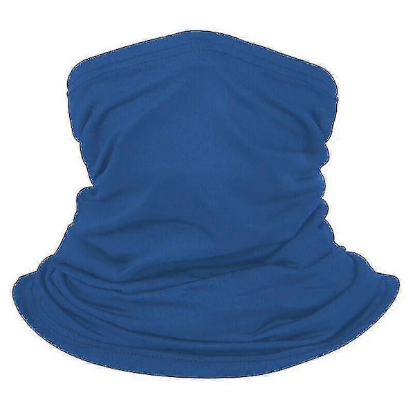 (Kongeblå) Herre Unisex Sykkelmotorsykkel Balaklava Bandana Solid Nakke Varm Sport Fiske Skjerf
