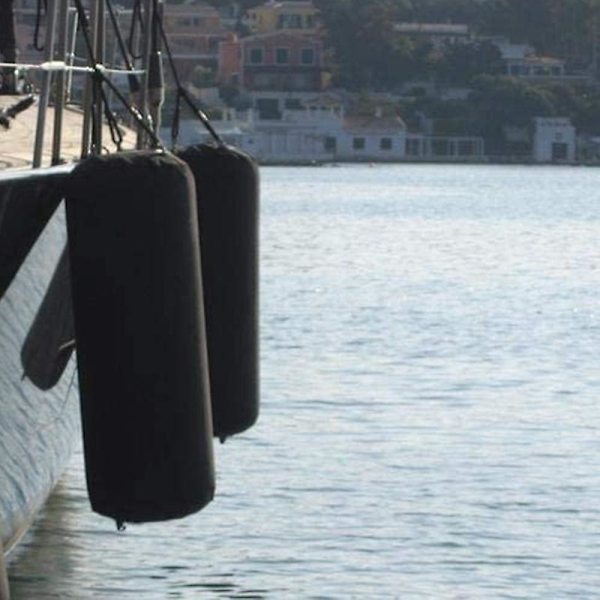 2 stk. 40x11cm Dækning Marine Båddækning Oppustelig Fiskerbåd Bumper Dock Anti-UV Beskyttelse