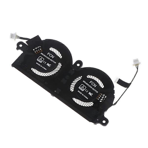 til Dell XPS 13 9370 Laptop CPU Køleventilator 5V 0.40A 4P Notebook CPU Radiator