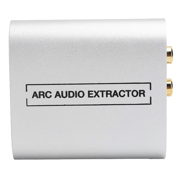 Audio Decoder ARC Exrtractor Converter Digitaalinen Teräväpiirto Multimedia Liitäntä Hopea