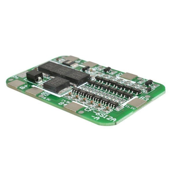 4 stk 6s 15a 24v Pcb Bms Laderbeskyttelseskort For 6 18650 Li-ion litiumbattericellemodul gjør det selv