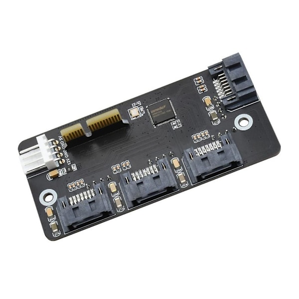 PCIe till 4-kanals SATA3.0 Expander Stödjer Compute Modules 4 CM4 4ch SATA3.0