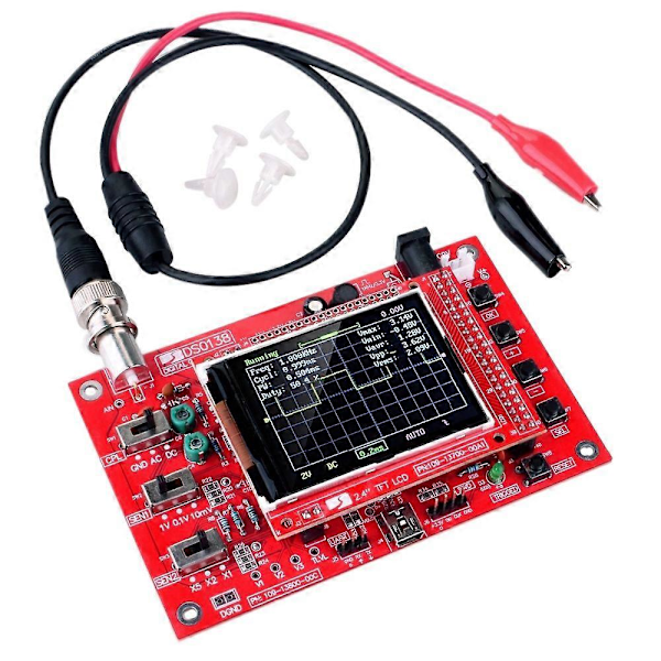 DSO138 Oscilloscope Digital Samlet TFT med Probe Alligator Test Clip til Arduino ARM Detektion D
