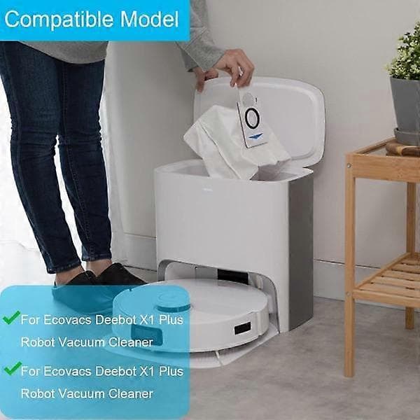 Dammsugarpåsar för Ecovacs Deebot T10 Plus (lämpliga reservdelar)