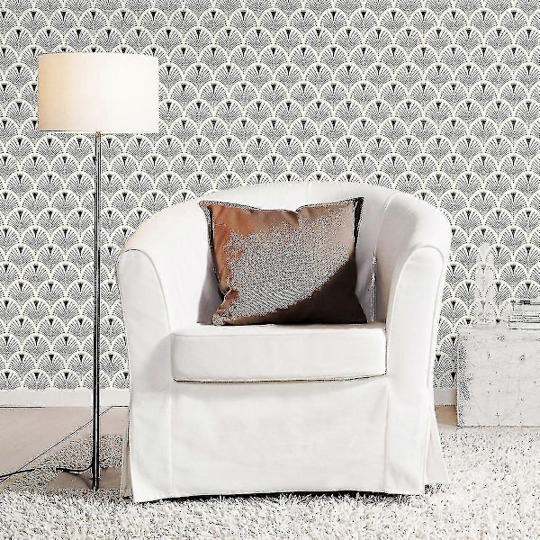 Moderni Art Deco -viuhkatapetti - m.2228