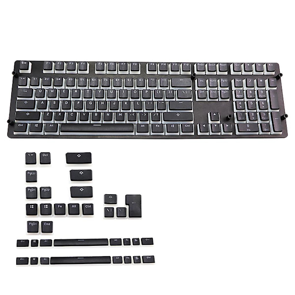 143 Taster PBT Keycaps XDA Profil Dye-sub Engelsk Pudding Personlige Taster