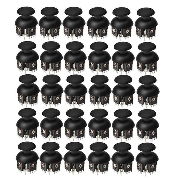 30 stk. 3D Joystick Potentiometer + Joystick Hætte til PS2/360 Spilcontroller 3D Analog Joystick B10K f