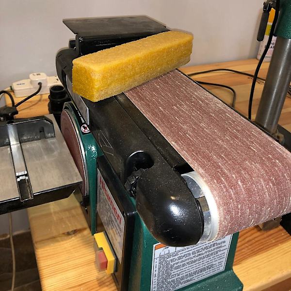 Slibeskive Rengøringslimstang Slibebånd Tromle Rengøringsmiddel 40x200mm Sandpapir Rengøringsgummi Til