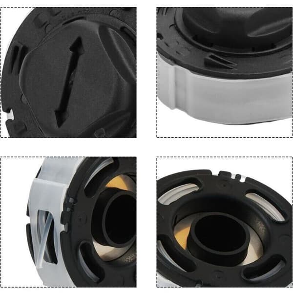 Sett med 3 erstatningsspoler C3-2 for Stihl FSA 57 med AutoCut C3-2 gresstrimmerhode - Erstatter 4009 710 4305 4009 710 4306
