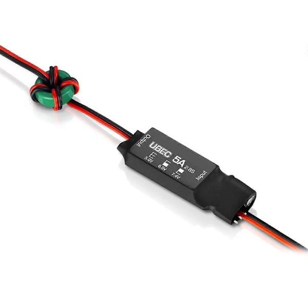 UBEC 5A V2 Luft Høyspent Regulator Modul 2-8S 5V 6V 7.4V 5A Justerbar BEC for Crawler