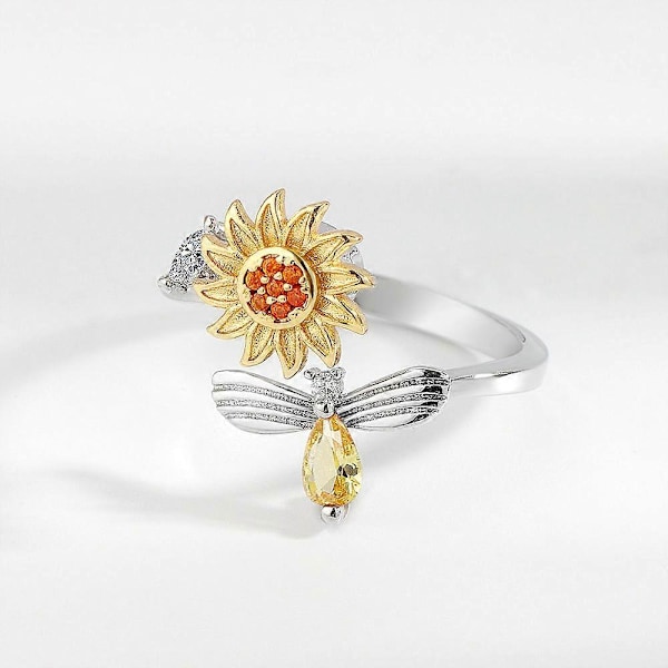 Solsikke fidget ring