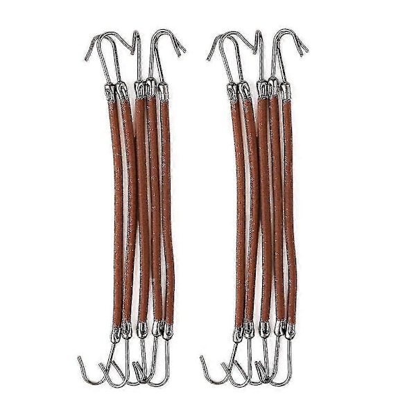 10 st Hårstyling Ponytail Hooks för Kvinnor, Hårklämmor Elastiska Band