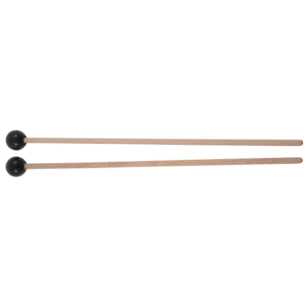 2 stk. 38,8 cm Glockenspiel Xylofon Klokker Malleter Plastikhoved Pinde Slåere