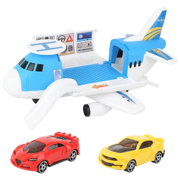 Leke Fly for Barn Stor Størrelse Passasjerfly Med To Biler for Leker til Barn
