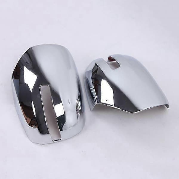 2-pack Bil ABS Krom Bakre Sidospegelkåpa Trim För Mitsubishi Triton / L200 2015 - 2017 Bilstylning