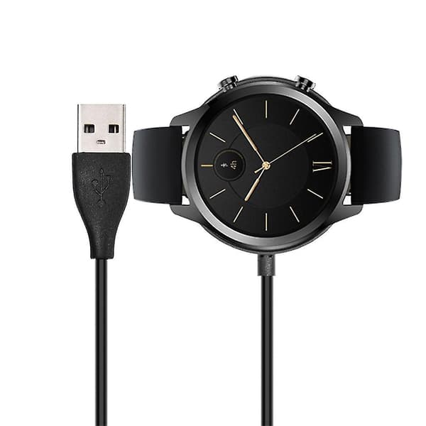 USB Lader Base Smartklokke Lading Magnetisk Lader Base Kompatibel Med Ticwatch C2