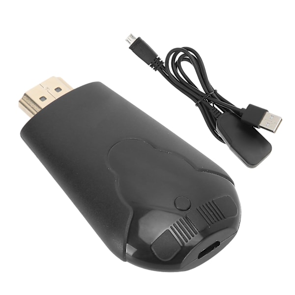 K4 Trådløs WiFi Display Dongle Modtager 1080P HDMI Spejlskærm til Smartphones