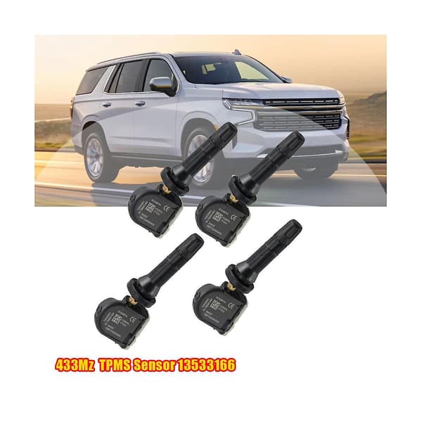 1 stk TPMS dekktrykk sensor 13533166 for SiIverado CT4 CT5 Escalade