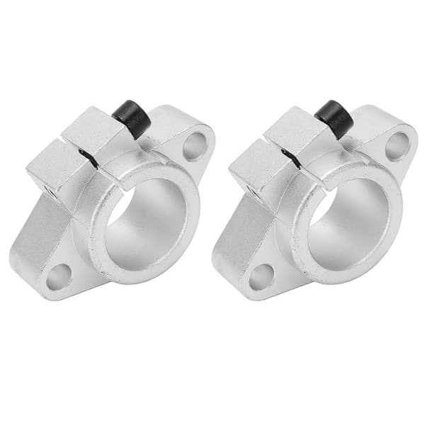 2 st Linjära Rörelse Kulglidbanor Stöd Konsol för 40mm Diameter Axel SHF40