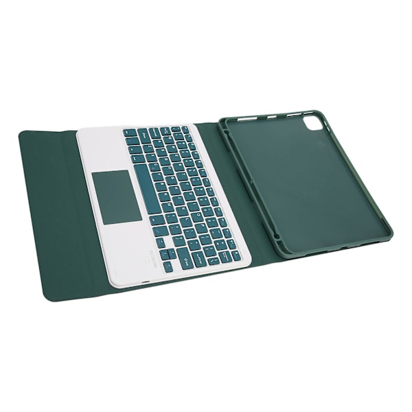 Tabletin näppäimistö kosketuslevyllä Magneettinen automaattinen lepotila Jalusta Kynäteline Langaton näppäimistö IOS Tablet Pro 11in Air 4 5 Vihreä