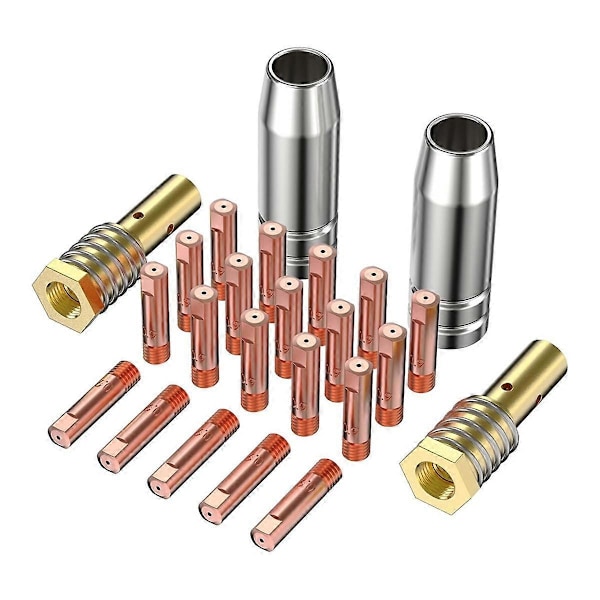 MIG Svejs pistol sæt, 0,035 tommer Kontakttip Dyse Diffuser MIG Svejs pistol Tilbehør til Bestarc MIG145 7GEN, 9GEN