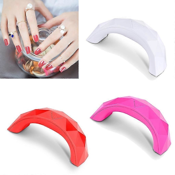 Bærbar 9w Mini UV Resin Hærdningslampe Neglekunst UV Tørretumbler USB Opladning Smykkeværktøj