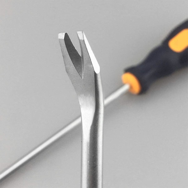 2-pakke spikertrekker 3 mm U-spiss skrutrekker spikernagle stiftløfter verktøy for fjerning av stifter