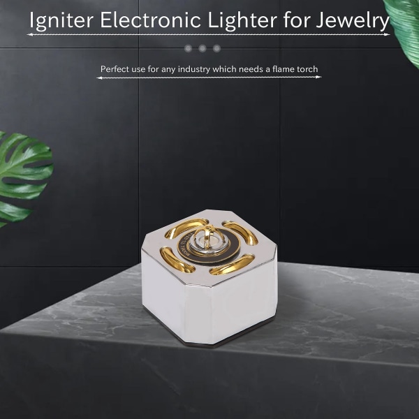 Igniter Elektronisk Lighter Automatisk Torch Lighter til smykker Gassvejsning Guld