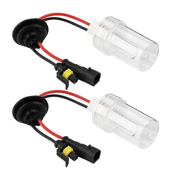 H1 6000K 100W 2 stk Høy Lysstyrke Xenon Frontlyspærer