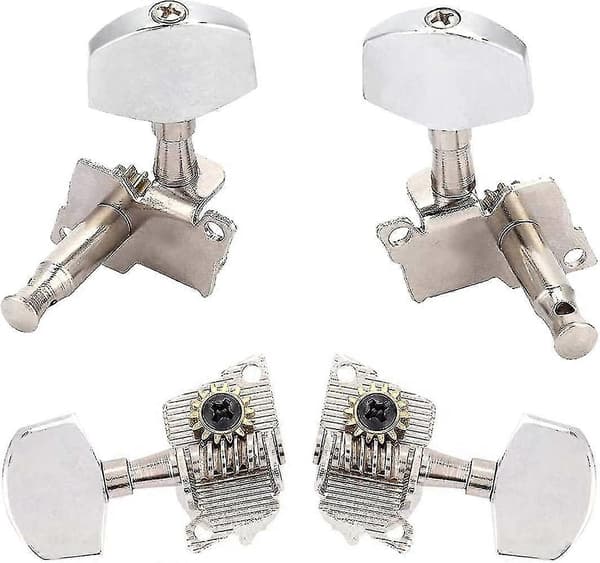 6 stk Gitar Stemmeskruer Stemmeknapper Stemmemaskiner Tuner For Elektrisk Akustisk Gave