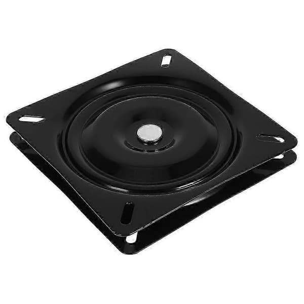 Firkantet Bordstol Drejelig Universal Chassis til Display Stand Giver Robust Leje i Sort 1 stk