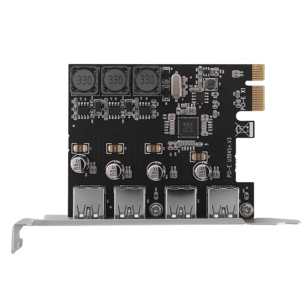 4-porttinen USB 3.0 Pci Express -laajennuskortti Pcie Pci-e USB 3.0 isäntäohjain 4 X Usb3.0 USB 3.0 Lisää