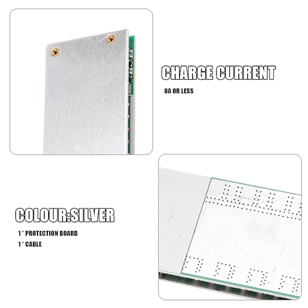 4S 12V 100A Beskyttelseskretskort Lifepo4 Bms 3.2V Med Balansert UPS Inverter Energibatterier Lader Batteri