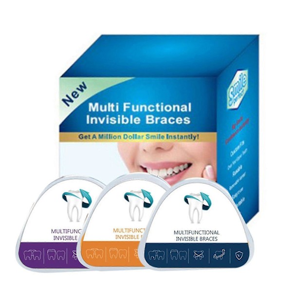 Anti Snoring Bruxism Munskydd 3 Steg Dental Ortodontiska Tandställning Tandhållare Sova Bruxismo Snarkning