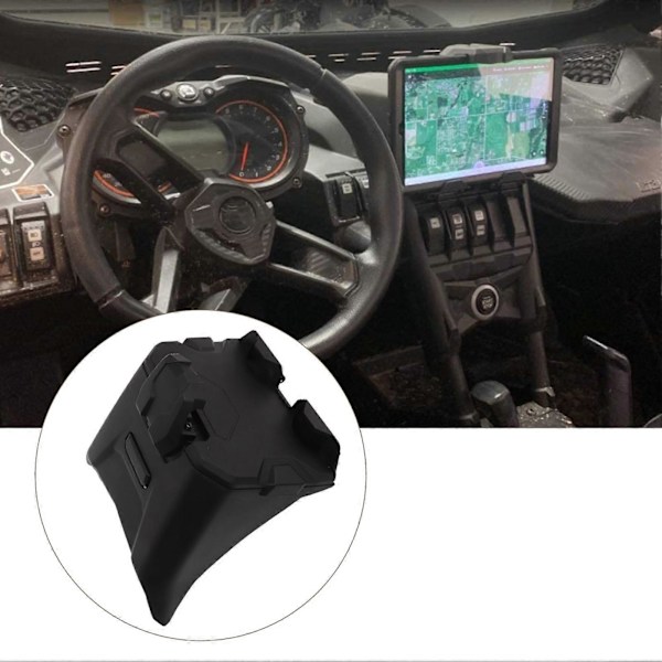 Elektronisen laitteen tabletti- ja puhelinpidike integroidulla säilytyslokerolla, korvaa CAN?AM Maverick X3:n