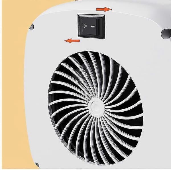 Elektrisk Varmeblæser - Kompakt Elektrisk Mini Varmeblæser med Termostat