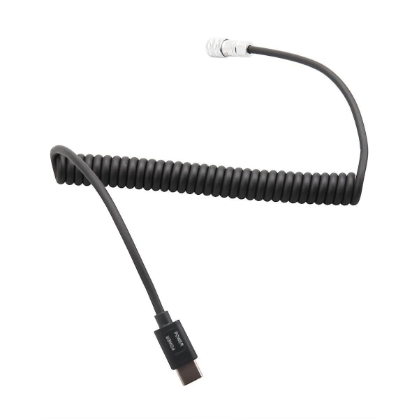 Type-C PD Strømkabel 12V til BMPCC Pocket Cinema Camera 4K Type-C PD Strømkabel USB-C PD Enhed