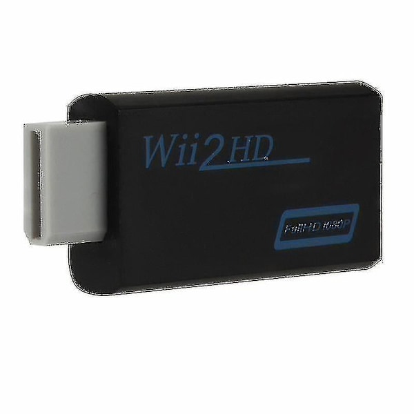 Wii til HDMI  Wii til HDMI understøtter HD 1080p  Wii til HDMI