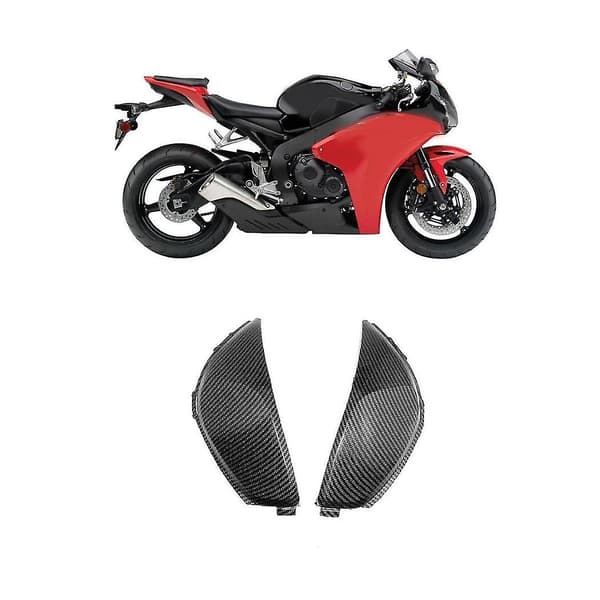 Kolfiber Bränsle Gastank Sidokåpa Panel Kåpa Trim Paneler För Cbr1000rr 2008-2011 Motorcykeldelar