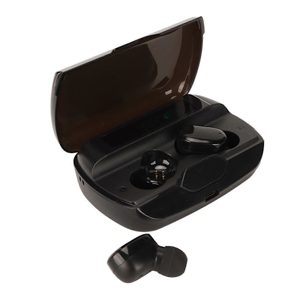 Bone Conduction Open Ear Sports Headsets Svedtætte Bluetooth Ørepropper med Støjreducerende Mikrofon til Løb