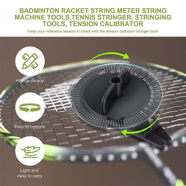Badmintonracket String Meter String Machine Tools, Stringer, Stringing Tools, Tension Calibrator