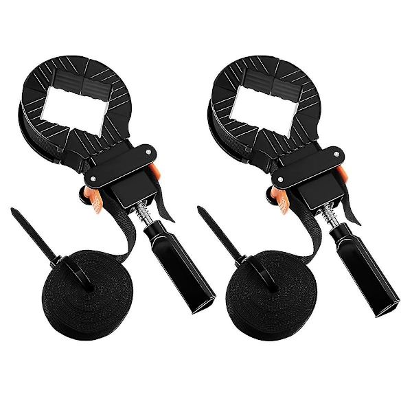 2packs Strap Clamp For Woodworking Quick Release Band Clamps Belt Clamps Adjustable Picture Fram