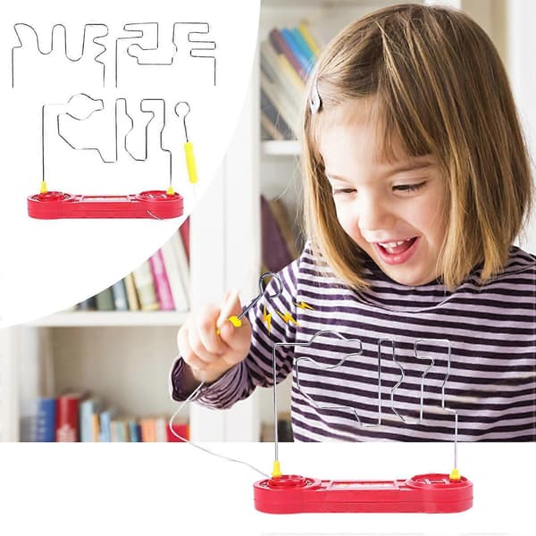 Stød Bump Labyrint, Wire Spil Legetøj, Super Nerve Spil Wire Færdigheds Labyrint