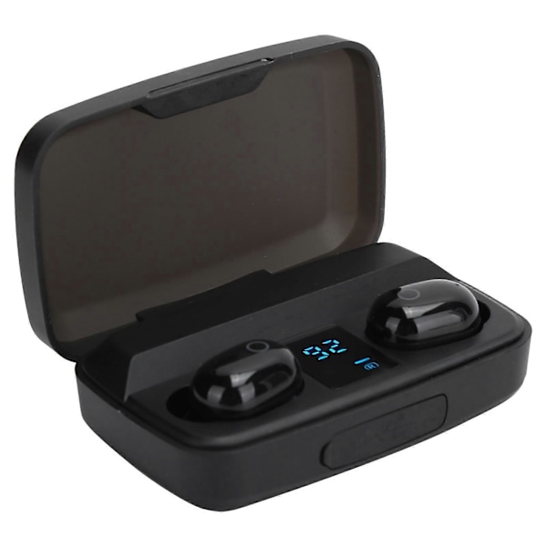 Bluetooth In-Ear Hörlurar TWS Trådlösa Headset Touch Kontroll Digital Display Hörsnäckor