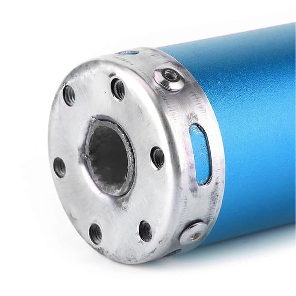 Rustfri Stål Udstødningspotte Lyddæmper 20mm/0.8in Modificerede Dele til 2 Takts Motorcykel Blå