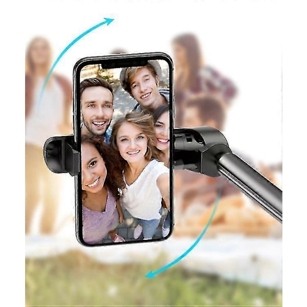 Bærbar Bluetooth fjernbetjening til mobiltelefon selfie stick live kamera stick