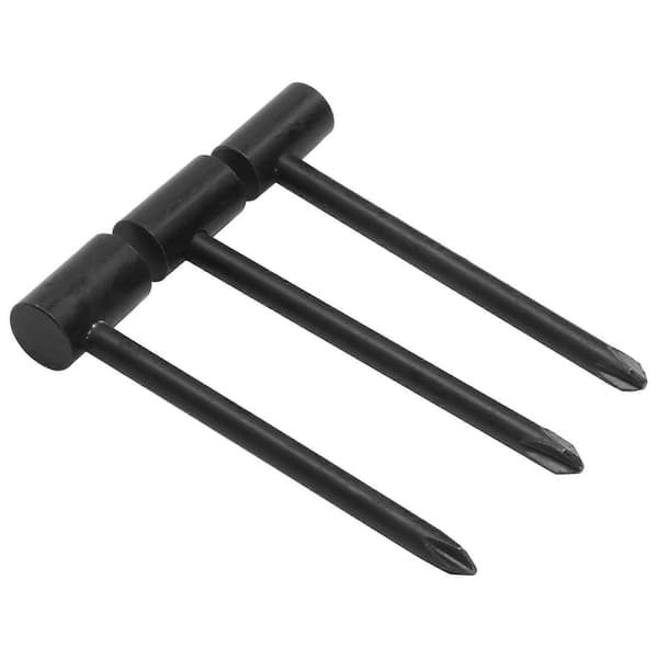 3 stk. Guitarstangnøgle Jern 7MM / 8MM / 6.35MM Universal Instrument Justeringsværktøj Sort