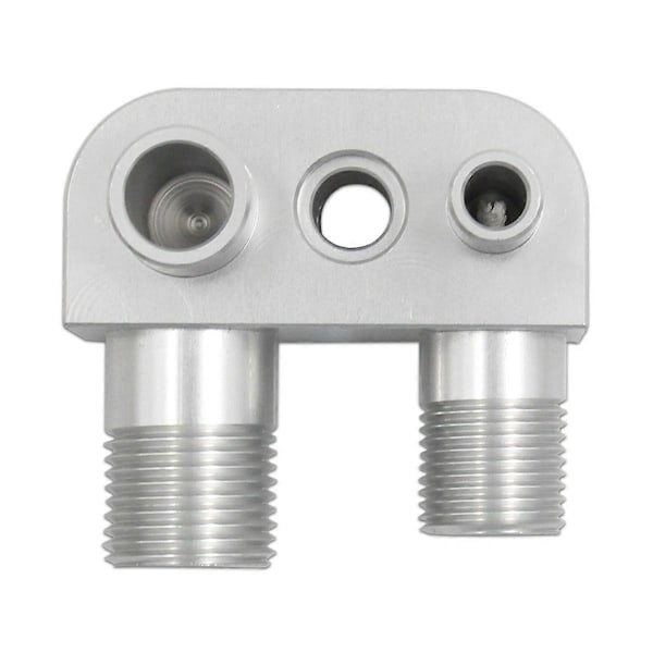 För LSX LS3 Motorbyte Konvertering A/C Ledning Kompressor Adapter Beslag AC Kompressor Aluminium Adap